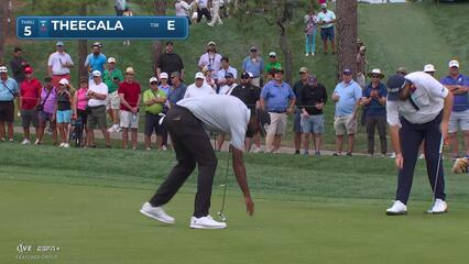 Sahith Theegala | Round 1 | 5th hole | Shot 5 | 2025 Valspar