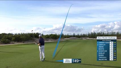 Justin Thomas | Round 1 | 15th hole | Shot 2 | 2024 Hero World Challenge
