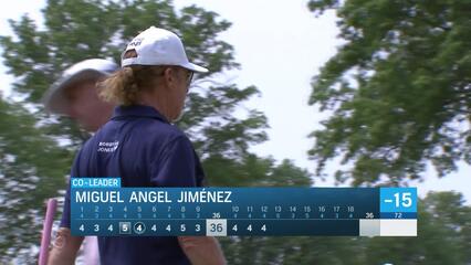 Miguel Angel Jiménez | Round 3 | 12th hole | Shot 4 | 2025 Principal