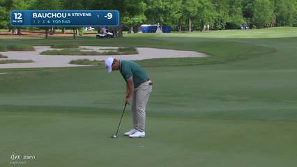 Zach Bauchou | Round 1 | 12th hole | Shot 4 | 2026 Zurich Classic