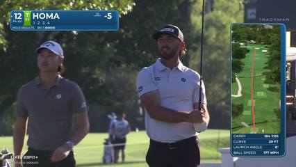 Max Homa | Round 2 | 12th hole | Shot 1 | 2025 Sanderson Farms