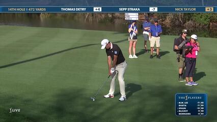 Nick Taylor | Round 2 | 14th hole | Shot 2 | 2025 THE PLAYERS