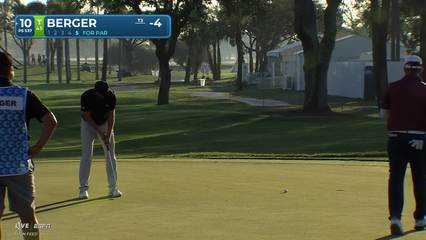 Daniel Berger | Round 2 | 10th hole | Shot 6 | 2026 Cognizant Classic