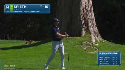 Jordan Spieth | Round 4 | 13th hole | Shot 2 | 2026 The Genesis