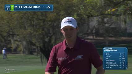 Matt Fitzpatrick | Round 2 | 2nd hole | Shot 4 | 2026 Valspar