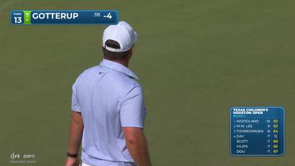 Chris Gotterup | Round 2 | 13th hole | Shot 4 | 2026 Texas Children's