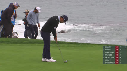 Ryo Hisatsune | Round 3 | 8th hole | Shot 4 | 2026 AT&T Pebble Beach