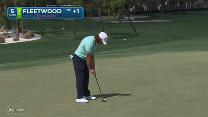 Tommy Fleetwood | Round 3 | 5th hole | Shot 5 | 2026 Arnold Palmer