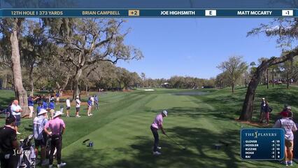 Brian Campbell | Round 1 | 12th hole | Shot 1 | 2025 THE PLAYERS