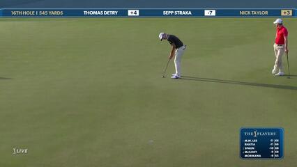 Nick Taylor | Round 2 | 16th hole | Shot 4 | 2025 THE PLAYERS