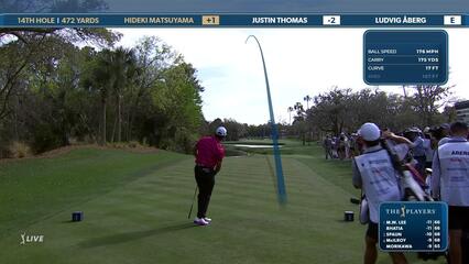 Hideki Matsuyama | Round 2 | 14th hole | Shot 1 | 2025 THE PLAYERS