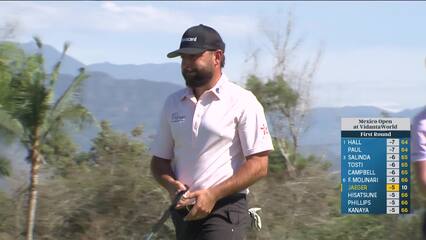Stephan Jaeger | Round 1 | 10th hole | Shot 4 | 2025 Mexico Open