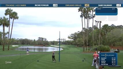 Emiliano Grillo | Round 4 | 7th hole | Shot 1 | 2025 THE PLAYERS