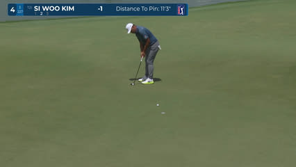 Si Woo Kim | Round 1 | 4th hole | Shot 3 | 2026 Cadillac