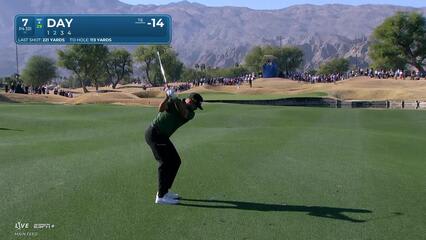 Jason Day | Round 3 | 7th hole | Shot 2 | 2025 The American Express