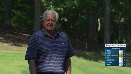 Colin Montgomerie | Round 4 | 15th hole | Shot 5 | 2026 Tradition