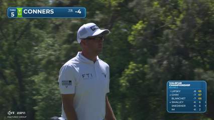 Corey Conners | Round 2 | 5th hole | Shot 4 | 2026 Valspar