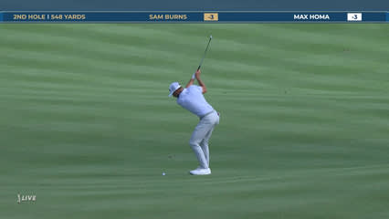Sam Burns | Round 4 | 2nd hole | Shot 4 | 2026 THE PLAYERS