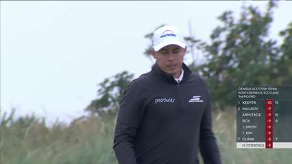 Matt Fitzpatrick | Round 3 | 1st hole | Shot 5 | 2026 Genesis Scottish Open