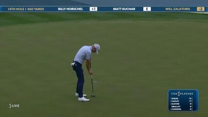 Will Zalatoris | Round 4 | 14th hole | Shot 5 | 2025 THE PLAYERS