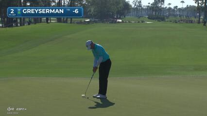Max Greyserman | Round 3 | 2nd hole | Shot 5 | 2025 Cognizant Classic