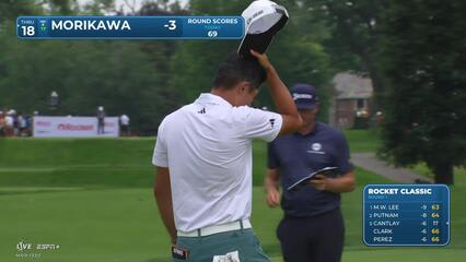 Collin Morikawa | Round 1 | 9th hole | Shot 3 | 2025 Rocket Classic