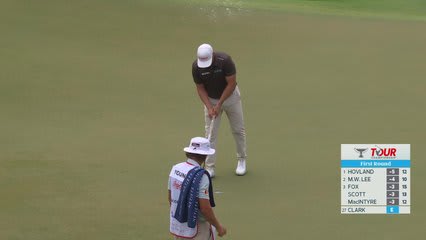 Wyndham Clark | Round 1 | 1st hole | Shot 4 | 2026 TOUR Championship