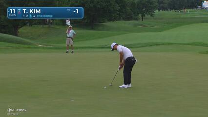 Tom Kim | Round 1 | 11th hole | Shot 4 | 2025 3M Open