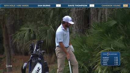 Cameron Young | Round 1 | 10th hole | Shot 2 | 2026 THE PLAYERS