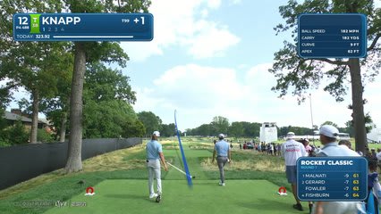 Jake Knapp | Round 1 | 12th hole | Shot 1 | 2026 Rocket Classic