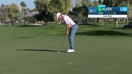 Steven Alker | Round 2 | 12th hole | Shot 5 | 2025 Charles Schwab