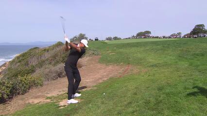 Ludvig Åberg | Round 4 | 4th hole | Shot 3 | 2025 Genesis