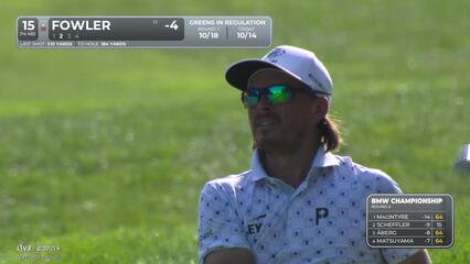 Rickie Fowler | Round 2 | 15th hole | Shot 2 | 2025 BMW Championship