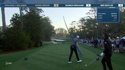 Daniel Berger | Round 2 | 10th hole | Shot 1 | 2025 THE PLAYERS