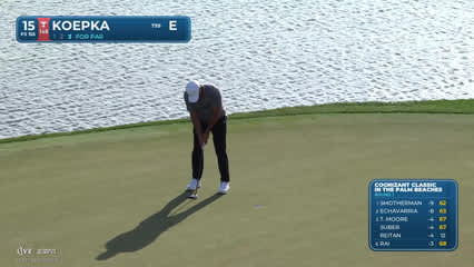 Brooks Koepka | Round 1 | 15th hole | Shot 3 | 2026 Cognizant Classic