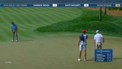 Adam Schenk | Round 1 | 10th hole | Shot 4 | 2026 THE PLAYERS