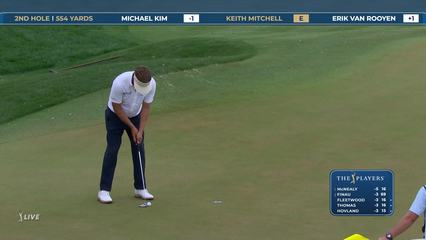 Keith Mitchell | Round 1 | 2nd hole | Shot 4 | 2026 THE PLAYERS