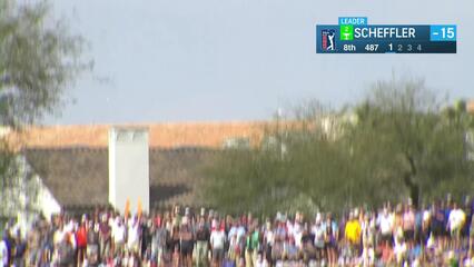 Scottie Scheffler | 2023 WM Phoenix Open | Round 4 | 8th hole | Shot 1