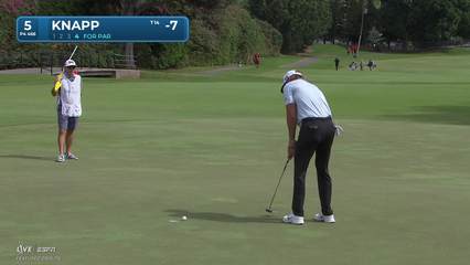 Jake Knapp | Round 4 | 5th hole | Shot 4 | 2026 Sony Open