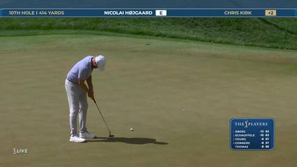 Chris Kirk | Round 3 | 10th hole | Shot 3 | 2026 THE PLAYERS