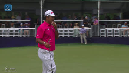 Hideki Matsuyama | Round 3 | 9th hole | Shot 4 | 2026 Truist Championship