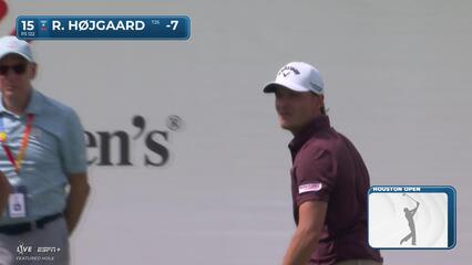 Rasmus Højgaard | Round 3 | 15th hole | Shot 1 | 2025 Houston Open