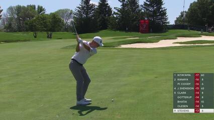 Sam Stevens | Round 3 | 7th hole | Shot 2 | 2025 3M Open