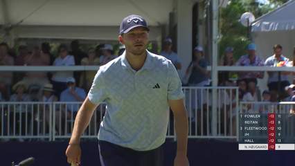 Nicolai Højgaard | Round 4 | 9th hole | Shot 4 | 2026 Truist Championship