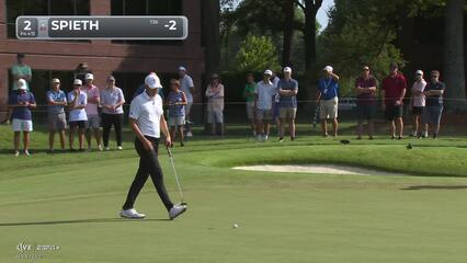 Jordan Spieth | Round 4 | 2nd hole | Shot 4 | 2025 FedEx St. Jude