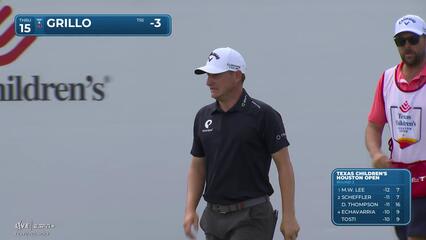 Emiliano Grillo | Round 3 | 15th hole | Shot 4 | 2025 Houston Open