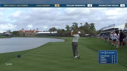 Alex Noren | Round 1 | 18th hole | Shot 1 | 2026 THE PLAYERS