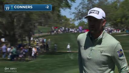 Corey Conners | Round 2 | 8th hole | Shot 3 | 2025 Valspar