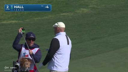 Harry Hall | Round 4 | 2nd hole | Shot 3 | 2025 Valero