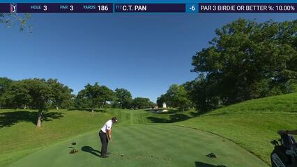 C.T. Pan | 2024 John Deere | Round 2 | 3rd hole | Shot 1